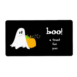 Ghostie ~ Etiqueta de la bolsa de tratamiento
