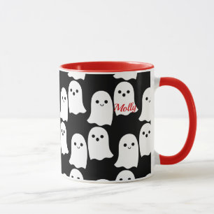 Ghosts Mug Kawaii Halloween Copa