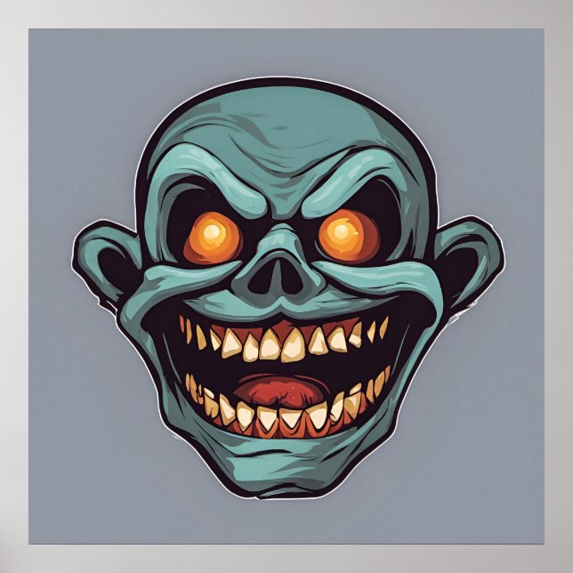 Ghoul - Impresión de Halloween (Frente)