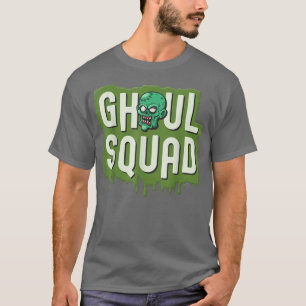 Ghoul Squad Halloween Crew Cute Camiseta Zombie 27