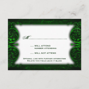 Ghoulish Green RSVP