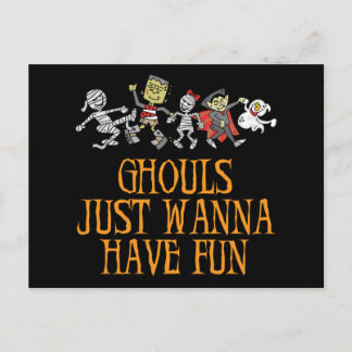 Ghouls solo quiere tener una postal divertida