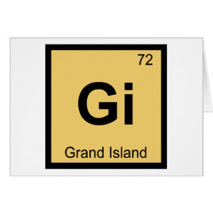 Gi - Grand Island Nebraska Símbolo de la Ciudad Qu