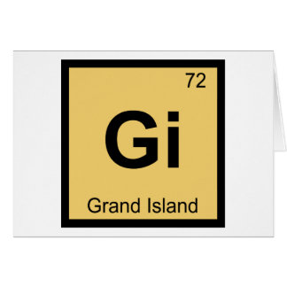 Gi - Grand Island Nebraska Símbolo de la Ciudad Qu