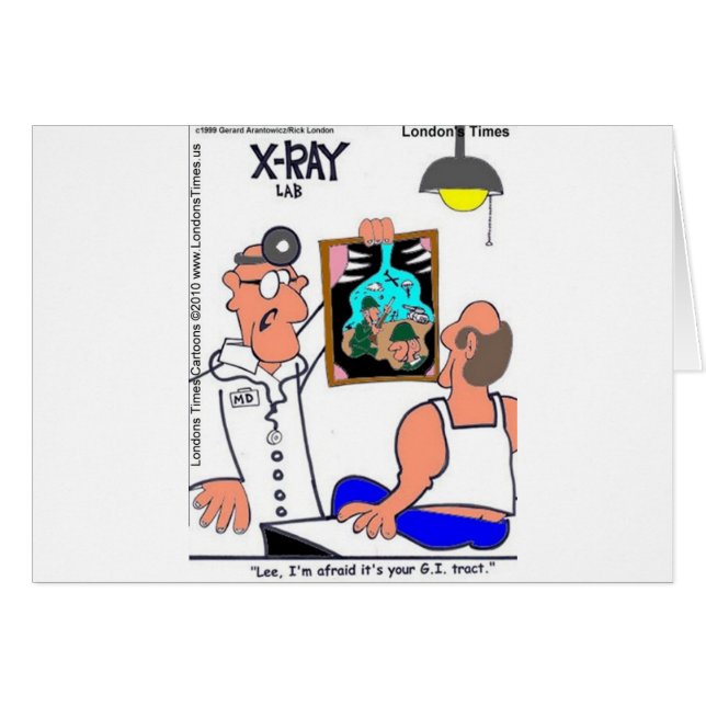 GI Tract Gracioso Regalos de Tees médicos gastroin (Anverso (Horizontal))