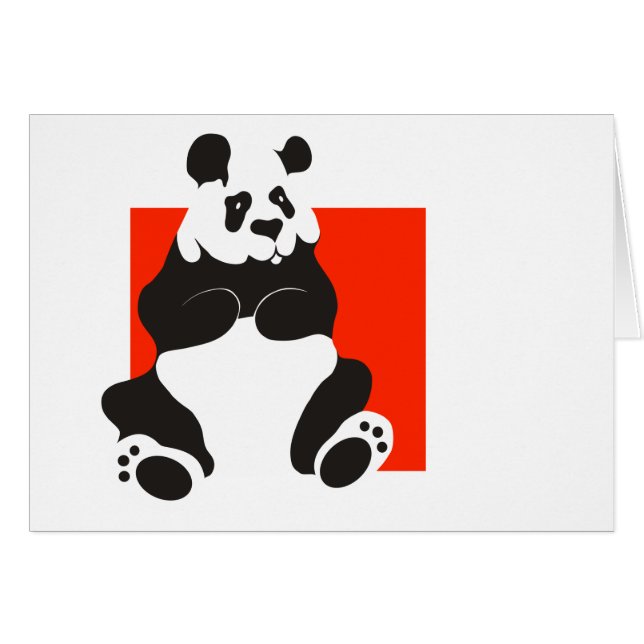 Giant Panda (Anverso (Horizontal))
