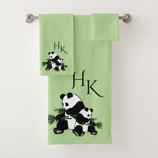 Giant Pandas Monograma (In situ)