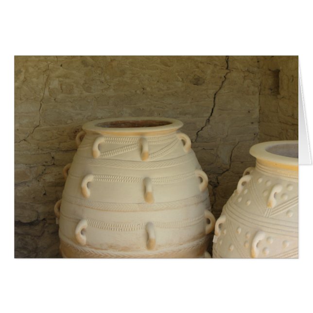 Giant Pithoi, Minoan Palace, Knossos, Creta (Anverso (Horizontal))