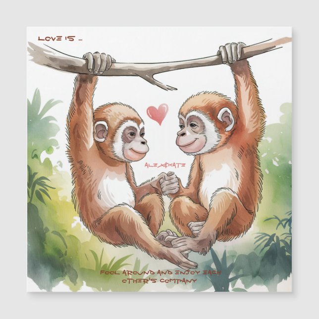 Gibbon Valentines (Anverso)