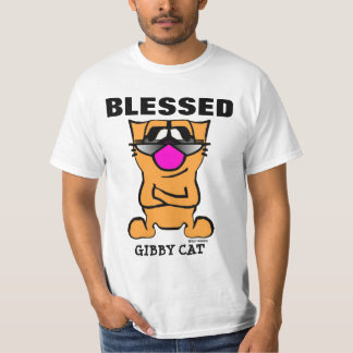 GIBBY CAT Camisetas cristianas BENDICADAS