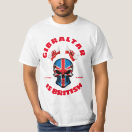 Gibraltar es una camiseta británica de 1704