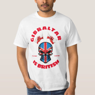 Gibraltar es una camiseta británica de 1704