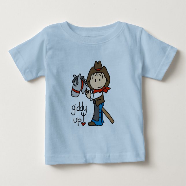 Giddy Up Cowboy T camisetas y regalos (Anverso)