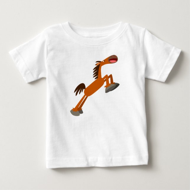 ¡Giddyup, Horsey! Camiseta de bebé-caballo persona (Anverso)