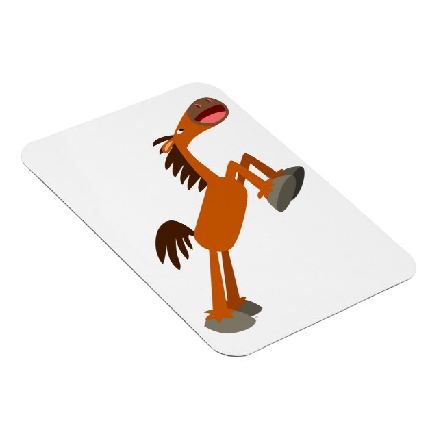 ¡Giddyup, Horsey! Imán flexible de caballos person (Lado Derecho)