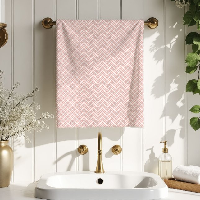 Gift for Women Rose Gold Tartan Bathroom Style (Gift for Women Rose Gold Tartan Bathroom Style)