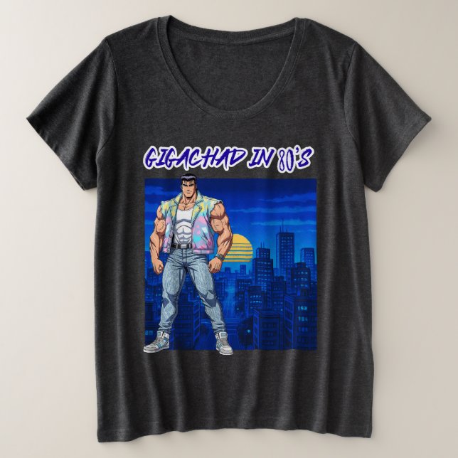 GIGACHAD EN LOS 80 (Anverso del diseño)