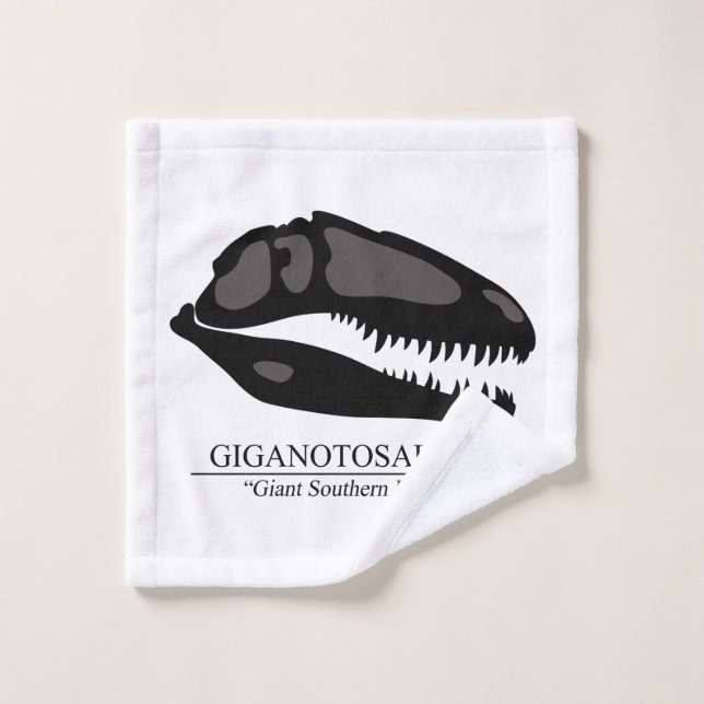 Giganotosaurus Skull (Toallita)