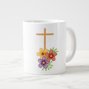 Gigante Cross - Extra gran taza de café