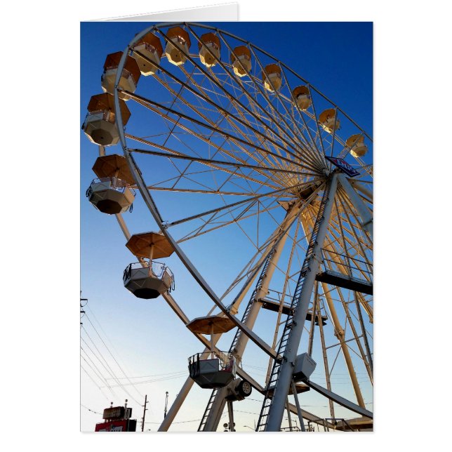 Gigante de la rueda de la fortuna Feria Estatal Ca (Frente)