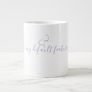 Gigante Diseño minimalista de taza de café