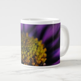 Gigante El interior de una taza de café Jumbo Flor Morada