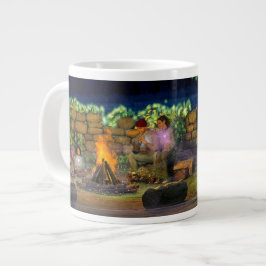 Gigante "Ella sentía conectada." Taza de café