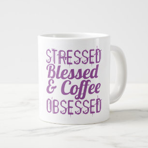 Gigante Estresado - taza de café extra grande