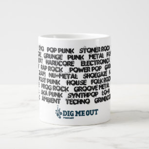 Gigante Excáveme taza de café enorme de los géneros de
