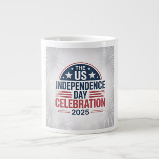 Gigante La taza de café del Día de la Independencia de EE.