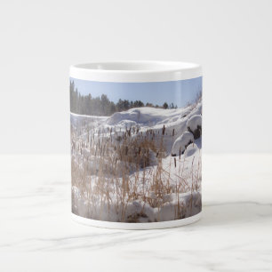 Gigante Lago de la taza de café de maderas