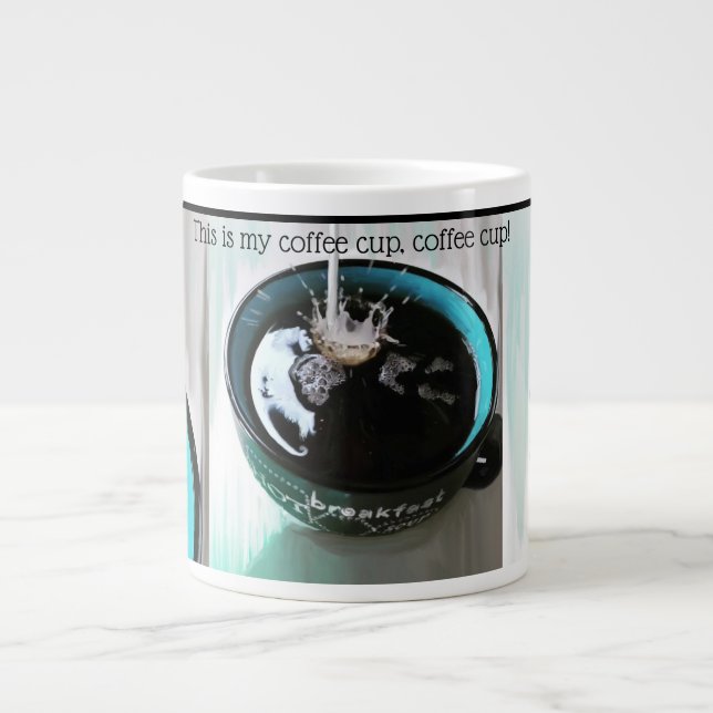 Gigante Mi taza de café taza taza de café taza graciosa mu (Frente)