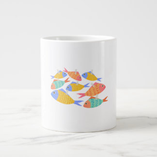 Gigante Muestra de café en taza archivo colorido 