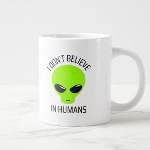 Gigante No creo en la taza de café humana