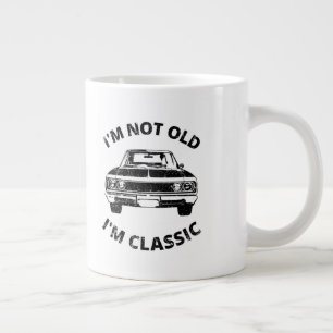 Gigante No soy viejo, soy clásico Taza de café