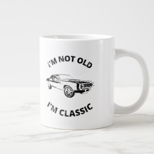Gigante No Soy Viejo Soy Clásico Taza de Café