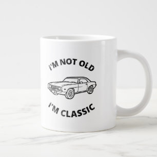 Gigante No Soy Viejo Soy Clásico Taza de Café