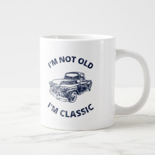 Gigante No soy viejo, soy clásico Taza de café