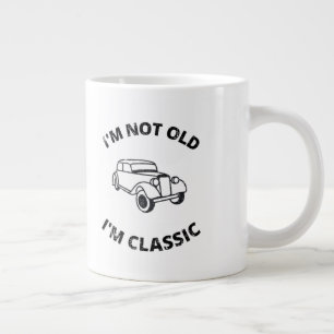 Gigante No soy viejo soy clásico Taza de café