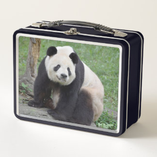 Gigante Panda Tian Tian Metalizado Lunchbox