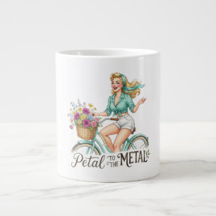 Gigante Petal to the Metal Taza de café con juego de pal