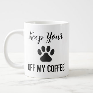 Gigante Quita la pata de mi taza de café