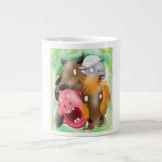 Gigante Secuestrado por Dios Taza de café divertida y loca