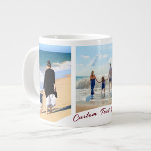Gigante Sube Tu Foto Collage Taza de Café con Texto Person