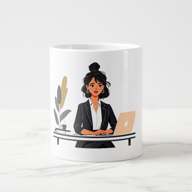 Gigante Taza de café (Frente)