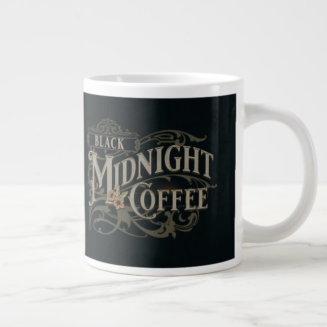 Gigante Taza de café Black Midnight (Derecha)