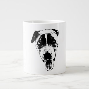 Gigante Taza de café de arte con tinta Bold Pit Mix