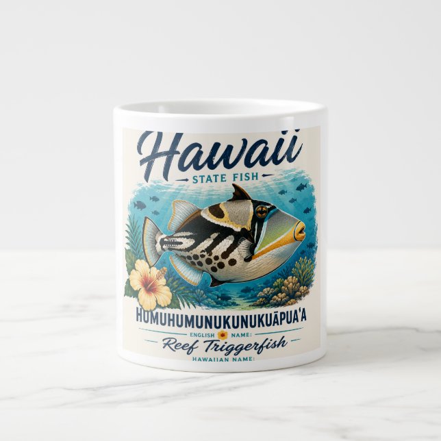 Gigante Taza de café de Hawái (Frente)