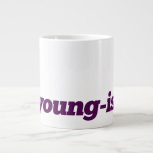 Gigante Taza de café de la extra grande - #Young-ish -