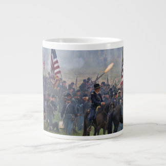 Gigante Taza de café de la guerra civil